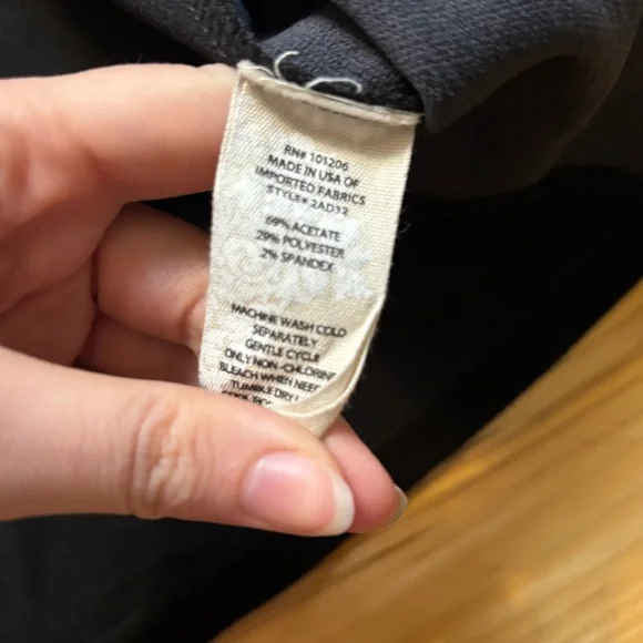 Soft Surroundings Printed Open Black Knit Stretch Cardigan Size XL Extra Large - Picture 6 of 6